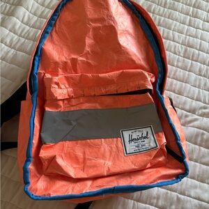 Herschel Supply Company Coral and Gray Backpack